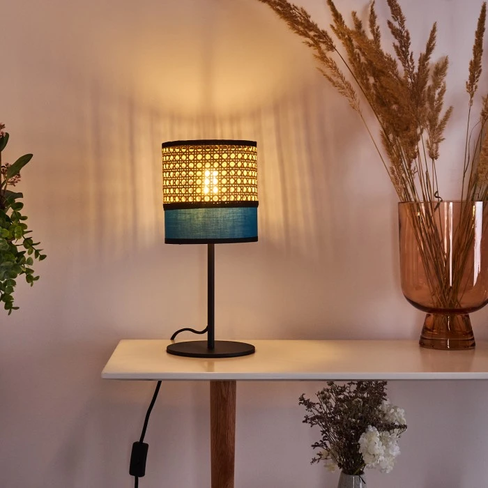 Hofstein Veenkloster Tischleuchte Schwarz, 1-flammig 9 Hofstein Veenkloster Tischleuchte Schwarz, 1-flammig – Bild 7