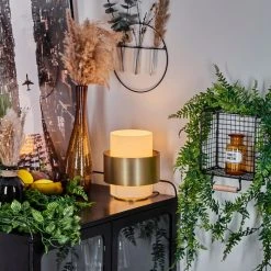 Hofstein Vegreville Tischleuchte Messing, 1-flammig 19 Hofstein Vegreville Tischleuchte Messing, 1-flammig -Günstiges Tischlampen Geschäft vegreville tischleuchte h3566848 6