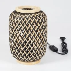 Hofstein Venus Tischleuchte Schwarz, Naturfarben, 1-flammig -Günstiges Tischlampen Geschäft venus tischleuchte h3577936 4