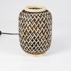 Hofstein Venus Tischleuchte Schwarz, Naturfarben, 1-flammig -Günstiges Tischlampen Geschäft venus tischleuchte h3577936 7