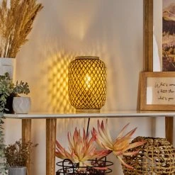 Hofstein Venus Tischleuchte Schwarz, Naturfarben, 1-flammig -Günstiges Tischlampen Geschäft venus tischleuchte h3577936 8