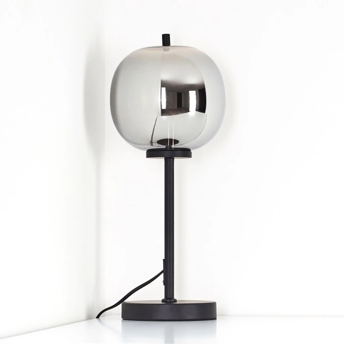 Hofstein Verbania Tischleuchte Schwarz, 1-flammig 11 Hofstein Verbania Tischleuchte Schwarz, 1-flammig – Bild 9