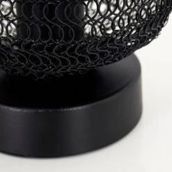 Hofstein Verpuppt Tischleuchte Schwarz, 1-flammig -Günstiges Tischlampen Geschäft verpuppt tischleuchte h3361931 15