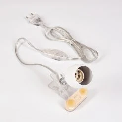 Hofstein Vesubio Klemmleuchte Chrom, Transparent, Klar, 1-flammig -Günstiges Tischlampen Geschäft vesubio klemmleuchte h3459379 4