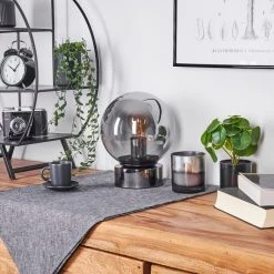 Hofstein Vilmar Tischleuchte Chrom, 1-flammig -Günstiges Tischlampen Geschäft vilmar tischleuchte h3451472 10