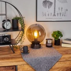 Hofstein Vilmar Tischleuchte Chrom, 1-flammig -Günstiges Tischlampen Geschäft vilmar tischleuchte h3535363 8