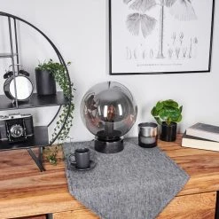 Hofstein Vilmar Tischleuchte Chrom, 1-flammig -Günstiges Tischlampen Geschäft vilmar tischleuchte h3535363 9