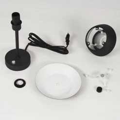 Hofstein Wacissa Tischleuchte Schwarz, 1-flammig, Farbwechsler -Günstiges Tischlampen Geschäft wacissa tischleuchte h3413265 4