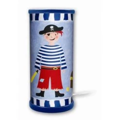 Waldi Tischleuchte Pirat Blau, 1-flammig