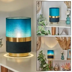 Hofstein Weiler Tischleuchte Gold, 1-flammig