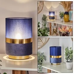 Hofstein Weiler Tischleuchte Gold, 1-flammig