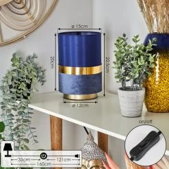 Hofstein Weiler Tischleuchte Gold, 1-flammig -Günstiges Tischlampen Geschäft weiler tischleuchte h3578605 3