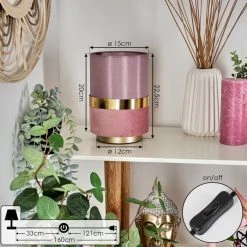 Hofstein Weiler Tischleuchte Gold, 1-flammig -Günstiges Tischlampen Geschäft weiler tischleuchte h3578629 3