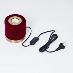 Hofstein Weruga Tischleuchte Rot, Messing, 1-flammig -Günstiges Tischlampen Geschäft weruga tischleuchte h3386736 4