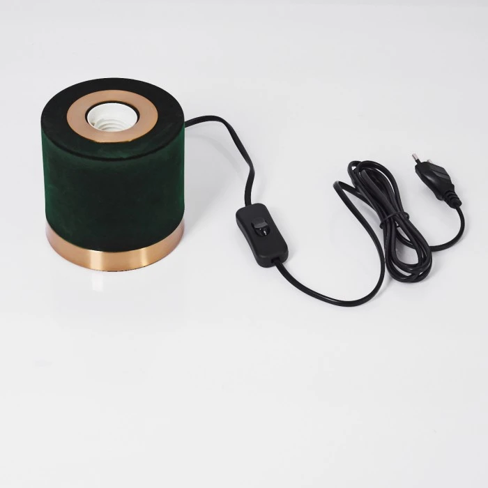 Hofstein Weruga Tischleuchte Messing, Grün, 1-flammig 7 Hofstein Weruga Tischleuchte Messing, Grün, 1-flammig – Bild 5