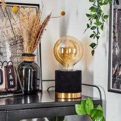 Hofstein Weruga Tischleuchte Schwarz, Gold, 1-flammig -Günstiges Tischlampen Geschäft weruga tischleuchte h3595220 9