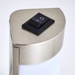 Hofstein Wila Tischleuchte LED Nickel-Matt, 1-flammig -Günstiges Tischlampen Geschäft wila tischleuchte h3268513 do1 12