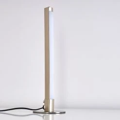 Hofstein Wila Tischleuchte LED Nickel-Matt, 1-flammig -Günstiges Tischlampen Geschäft wila tischleuchte h3268513 do1 6