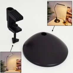 Hofstein Winnipeg Klemmleuchte LED Schwarz, 1-flammig -Günstiges Tischlampen Geschäft winnipeg klemmleuchte h3325711 7