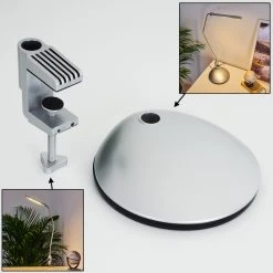Hofstein Winnipeg Klemmleuchte LED Silber, 1-flammig -Günstiges Tischlampen Geschäft winnipeg klemmleuchte h3325735 7