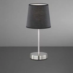 Wofi Leuchten Wofi CESENA Tischleuchte Silber, 1-flammig