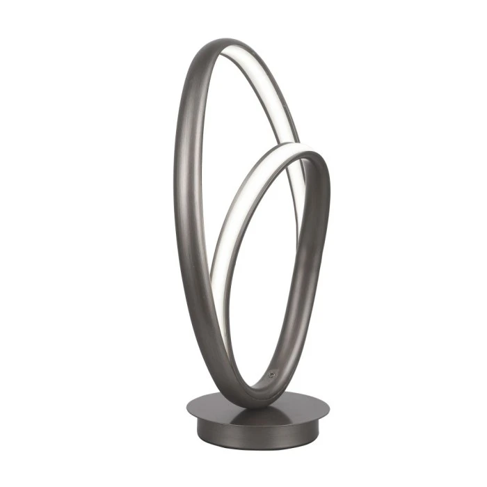 Wofi Leuchten WOFI COLLIN Tischleuchte LED Nickel-Matt, 1-flammig, Fernbedienung 3 Wofi Leuchten WOFI COLLIN Tischleuchte LED Nickel-Matt, 1-flammig, Fernbedienung