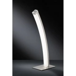 Wofi Leuchten Wofi FERROL Tischleuchte LED Nickel-Matt, 1-flammig