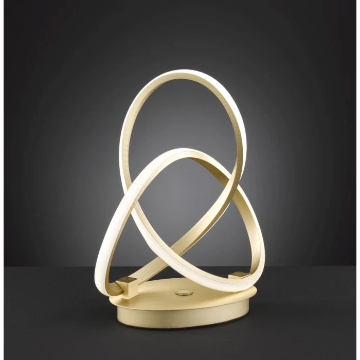 Wofi Leuchten Wofi INDIGO Tischleuchte LED Gold, 1-flammig 4 Wofi Leuchten Wofi INDIGO Tischleuchte LED Gold, 1-flammig – Bild 2