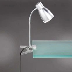 Wofi Leuchten Wofi JOS Tischleuchte Grau, 1-flammig