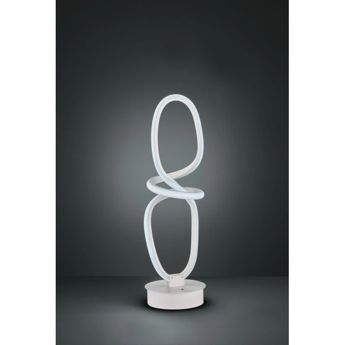 Wofi Leuchten MADISON Tischleuchte LED Weiß, 1-flammig, Fernbedienung 5 Wofi Leuchten MADISON Tischleuchte LED Weiß, 1-flammig, Fernbedienung – Bild 3