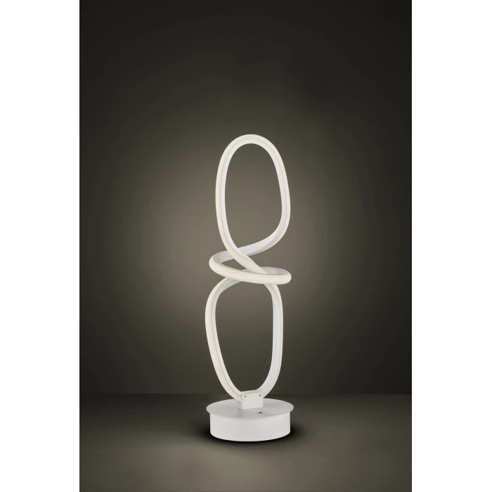 Wofi Leuchten MADISON Tischleuchte LED Weiß, 1-flammig, Fernbedienung 6 Wofi Leuchten MADISON Tischleuchte LED Weiß, 1-flammig, Fernbedienung – Bild 4