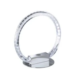 Wofi Leuchten Wofi LUND Tischlampe LED Chrom, 1-flammig