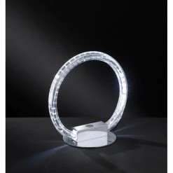 Wofi Leuchten Wofi LUND Tischlampe LED Chrom, 1-flammig -Günstiges Tischlampen Geschäft wofi lund tischlampe 853001010250 2