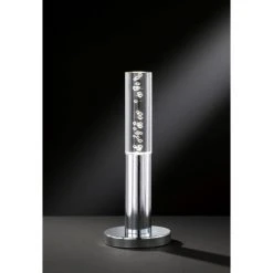 Wofi Leuchten Wofi MIDU Tischlampe LED Chrom, 1-flammig -Günstiges Tischlampen Geschäft wofi midu tischlampe 8193 01 01 0000 2