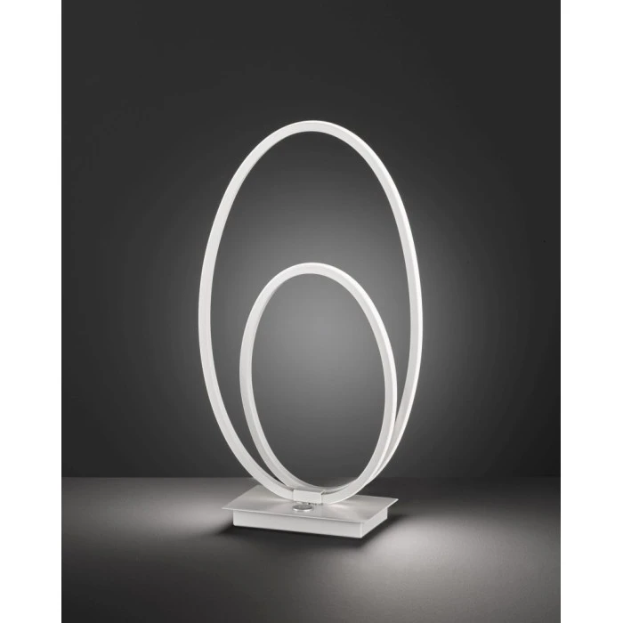 Wofi Leuchten WOFI NIA Tischleuchte LED Weiß, 1-flammig 4 Wofi Leuchten WOFI NIA Tischleuchte LED Weiß, 1-flammig – Bild 2