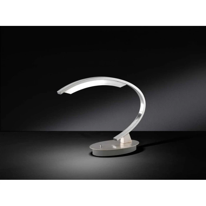 Wofi Leuchten Wofi SEGURA Tischleuchte LED Nickel-Matt, 1-flammig 3 Wofi Leuchten Wofi SEGURA Tischleuchte LED Nickel-Matt, 1-flammig