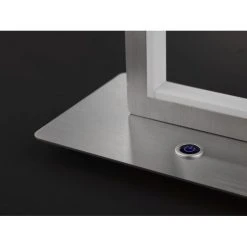 Wofi Leuchten Wofi VISO Tischleuchte LED Nickel-Matt, 1-flammig -Günstiges Tischlampen Geschäft wofi viso tischleuchte 8531 02 64 8000 2