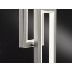 Wofi Leuchten Wofi VISO Tischleuchte LED Nickel-Matt, 1-flammig -Günstiges Tischlampen Geschäft wofi viso tischleuchte 8531 02 64 8000 3