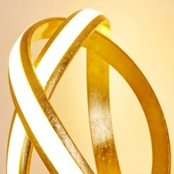 Hofstein Woyens Tischleuchte LED Gold, 1-flammig -Günstiges Tischlampen Geschäft woyens tischleuchte h3274651 do1 12