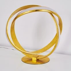 Hofstein Woyens Tischleuchte LED Gold, 1-flammig -Günstiges Tischlampen Geschäft woyens tischleuchte h3274651 do1 19