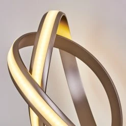 Hofstein Woyens Tischleuchte LED Nickel-Matt, 1-flammig -Günstiges Tischlampen Geschäft woyens tischleuchte h3274675 do1 12