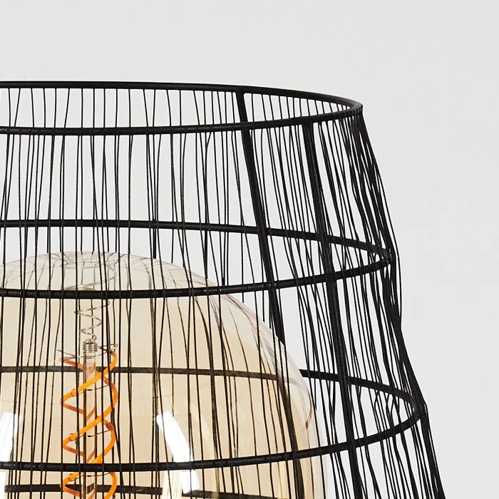 Hofstein Yachats Tischleuchte Schwarz, 1-flammig 7 Hofstein Yachats Tischleuchte Schwarz, 1-flammig – Bild 5