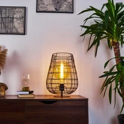 Hofstein Yachats Tischleuchte Schwarz, 1-flammig 20 Hofstein Yachats Tischleuchte Schwarz, 1-flammig -Günstiges Tischlampen Geschäft yachats tischleuchte h3414187 8