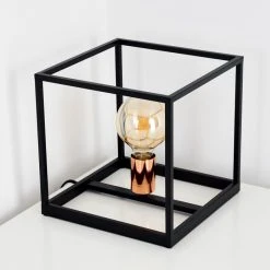 Hofstein Yuhigaoka Tischleuchte Schwarz, Kupferfarben, 1-flammig 22 Hofstein Yuhigaoka Tischleuchte Schwarz, Kupferfarben, 1-flammig -Günstiges Tischlampen Geschäft yuhigaoka tischleuchte h3358214 3