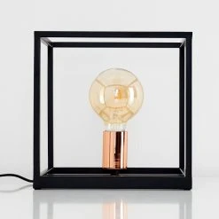 Hofstein Yuhigaoka Tischleuchte Schwarz, Kupferfarben, 1-flammig 24 Hofstein Yuhigaoka Tischleuchte Schwarz, Kupferfarben, 1-flammig -Günstiges Tischlampen Geschäft yuhigaoka tischleuchte h3358214 5