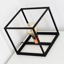 Hofstein Yuhigaoka Tischleuchte Schwarz, Kupferfarben, 1-flammig 26 Hofstein Yuhigaoka Tischleuchte Schwarz, Kupferfarben, 1-flammig -Günstiges Tischlampen Geschäft yuhigaoka tischleuchte h3358214 7