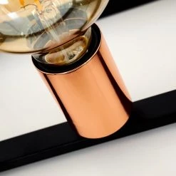 Hofstein Yuhigaoka Tischleuchte Schwarz, Kupferfarben, 1-flammig 28 Hofstein Yuhigaoka Tischleuchte Schwarz, Kupferfarben, 1-flammig -Günstiges Tischlampen Geschäft yuhigaoka tischleuchte h3358214 9