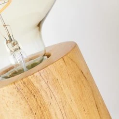 Hofstein Yuto Tischleuchte Naturfarben, 1-flammig -Günstiges Tischlampen Geschäft yuto tischleuchte h3545874 2