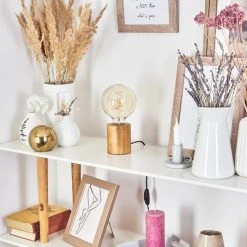 Hofstein Yuto Tischleuchte Naturfarben, 1-flammig -Günstiges Tischlampen Geschäft yuto tischleuchte h3545874 9