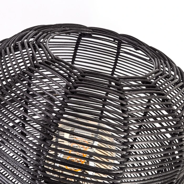 Hofstein Zaracure Tischleuchte Schwarz, 1-flammig 8 Hofstein Zaracure Tischleuchte Schwarz, 1-flammig – Bild 6